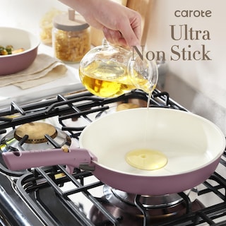 Foto 3 | Juego De Utensilios De Cocina Carote, 19 Piezas, Antiadherentes, De Inducción Con Mango, Color Dorado - Venta Inter