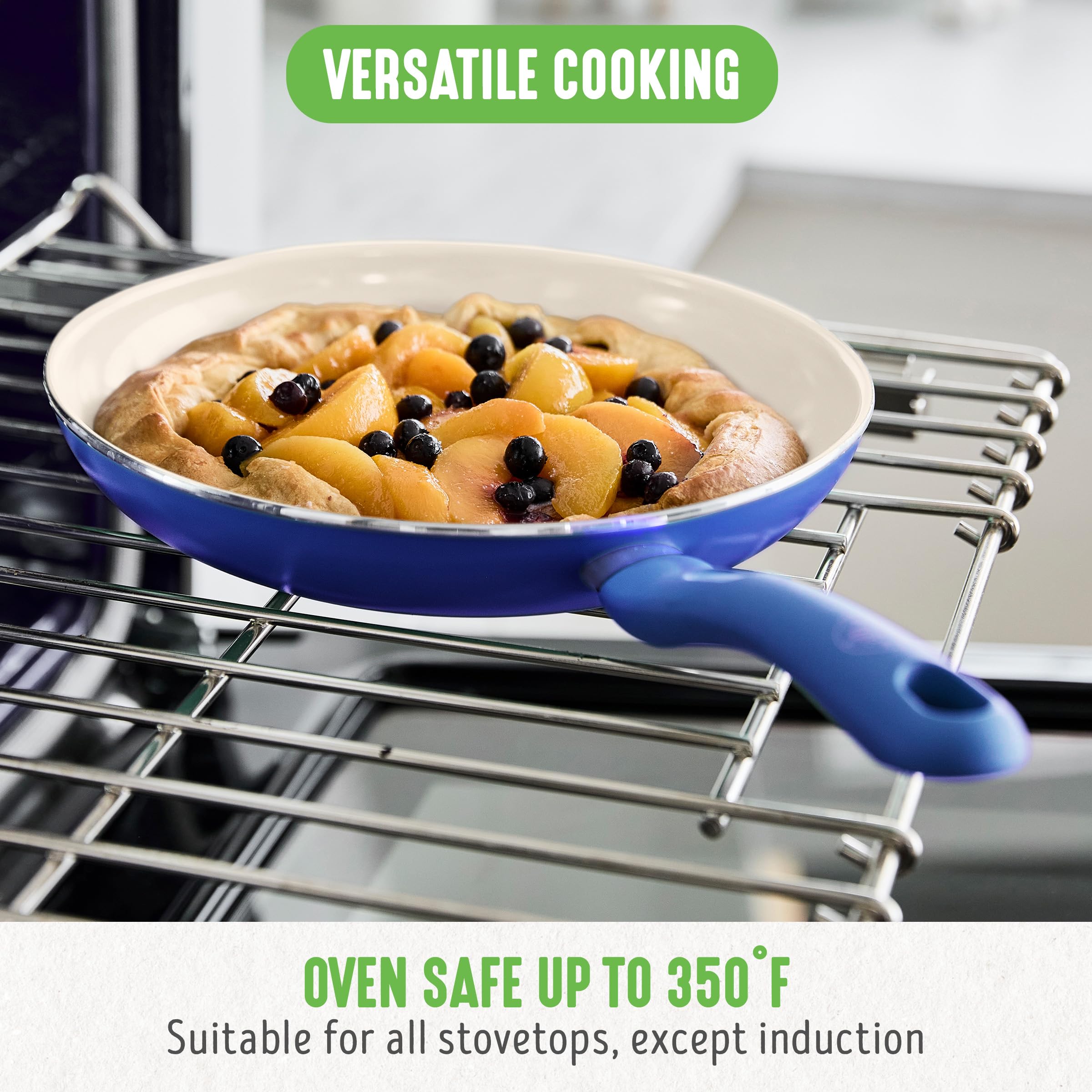 Foto 3 | Juego De Utensilios De Cocina Greenlife Soft Grip, 16 Piezas, Cerámica No Tóxica - Venta Internacional.