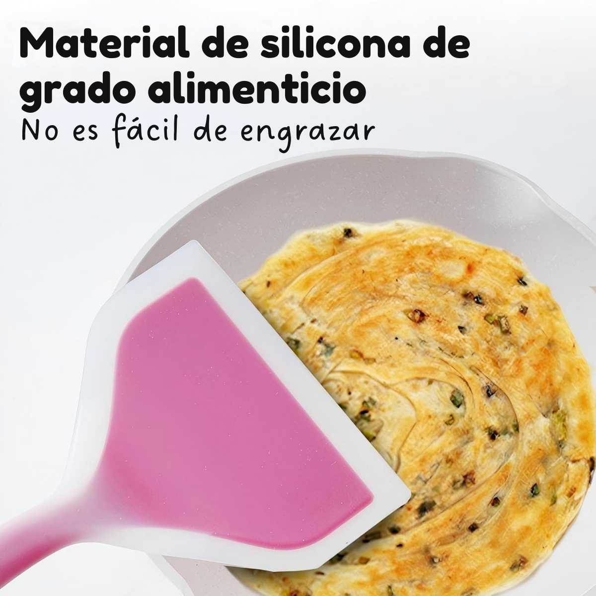 Foto 8 pulgar | Espátula Ancha de Silicón para Cocina 3 Piezas