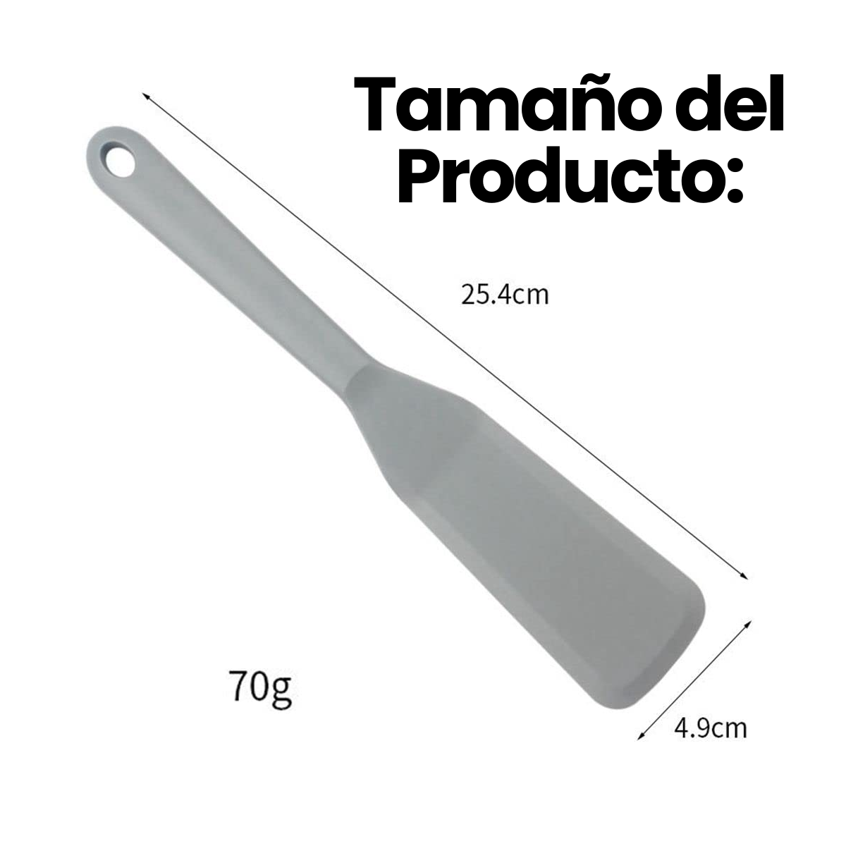 Foto 4 pulgar | 3 Piezas Palas Silicona Antiadherente Cocina Herramientas