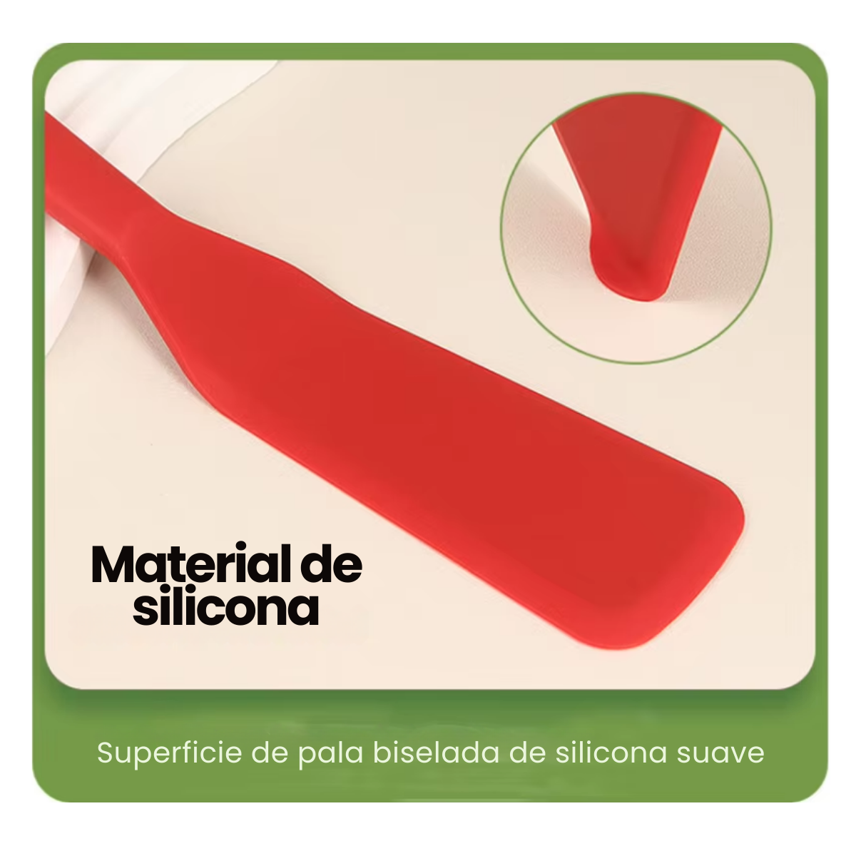 Foto 5 pulgar | 3 Piezas Palas Silicona Antiadherente Cocina Herramientas