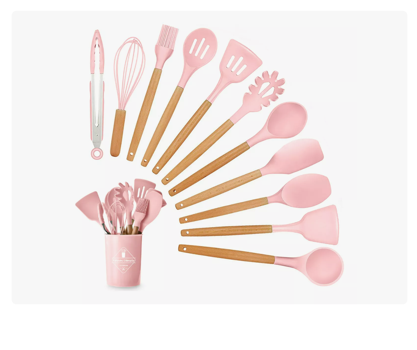 Foto 1 | Utensilios Silicona De Cocina Espatulas Brochas Teker 12 Set Xtellar