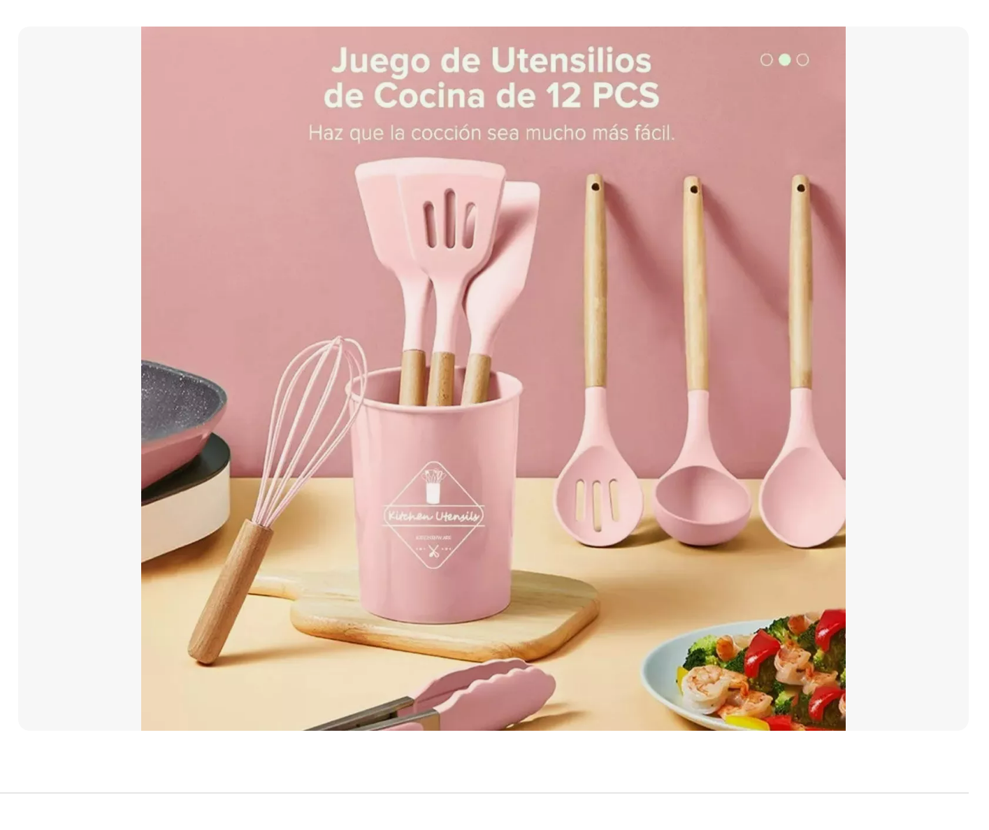Foto 3 pulgar | Utensilios Silicona De Cocina Espatulas Brochas Teker 12 Set Xtellar