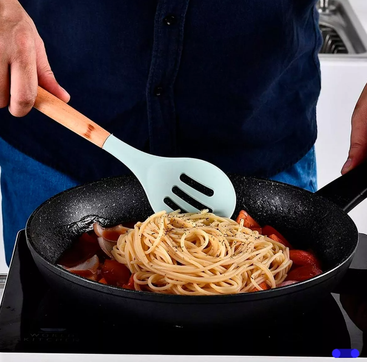 Foto 5 pulgar | Kit 12 Utensilios Xtellar Cocina Reposteria Durables Uso Profesional Color Agua