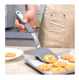 Foto 4 | 3 Espátulas De Cocina Resistentes Al Calor Para Utensilios Gris Claro