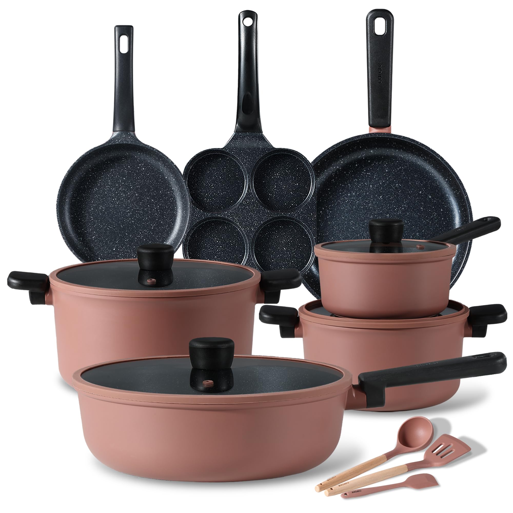 Foto 2 pulgar | Juego De Utensilios De Cocina Carote Antiadherentes De 14 Piezas Con Herramientas De Silicona - Venta Internacional.