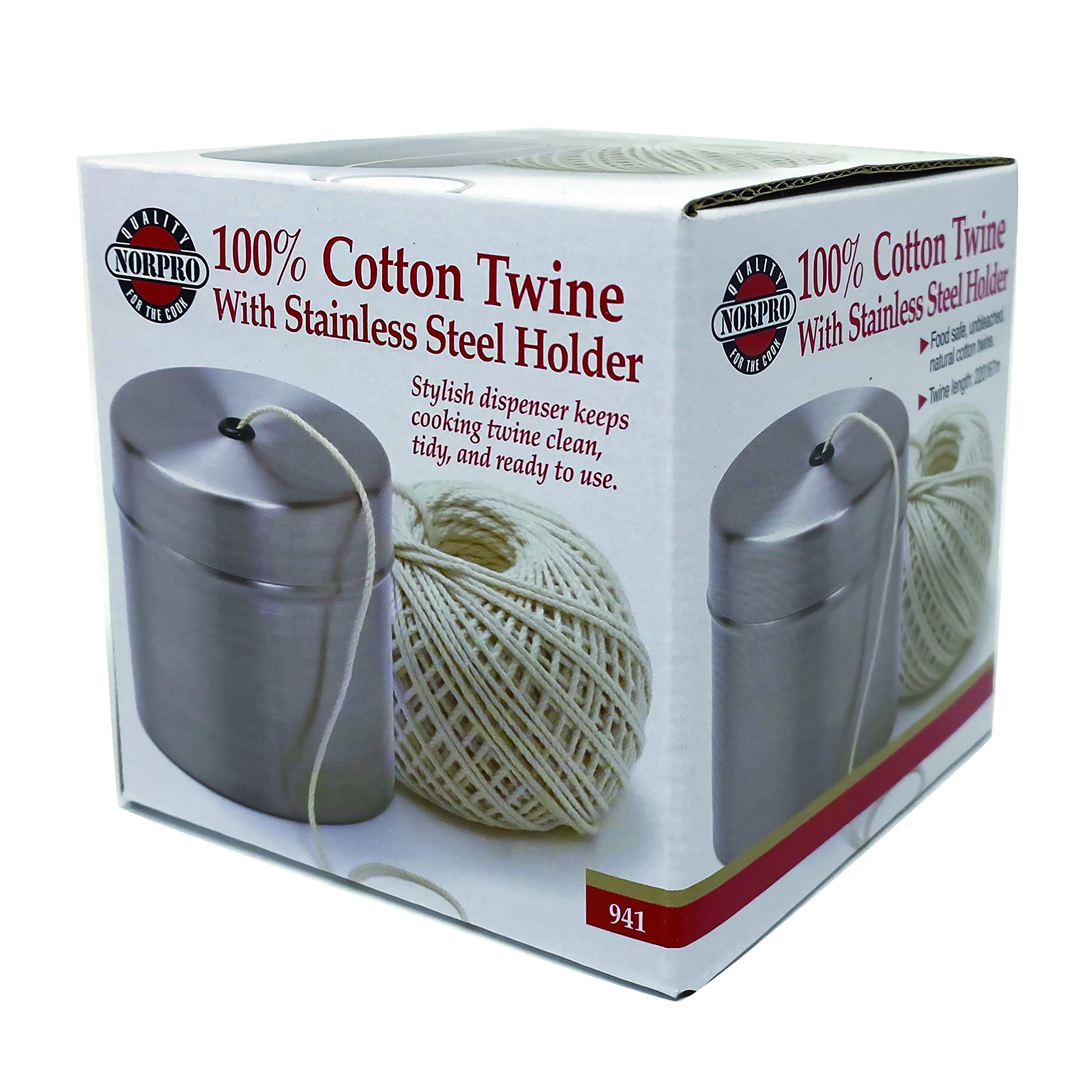Foto 8 pulgar | Soporte Para Cordeles De Cocina Norpro De Acero Inoxidable Con Cordel De 220 Pies - Venta Internacional.
