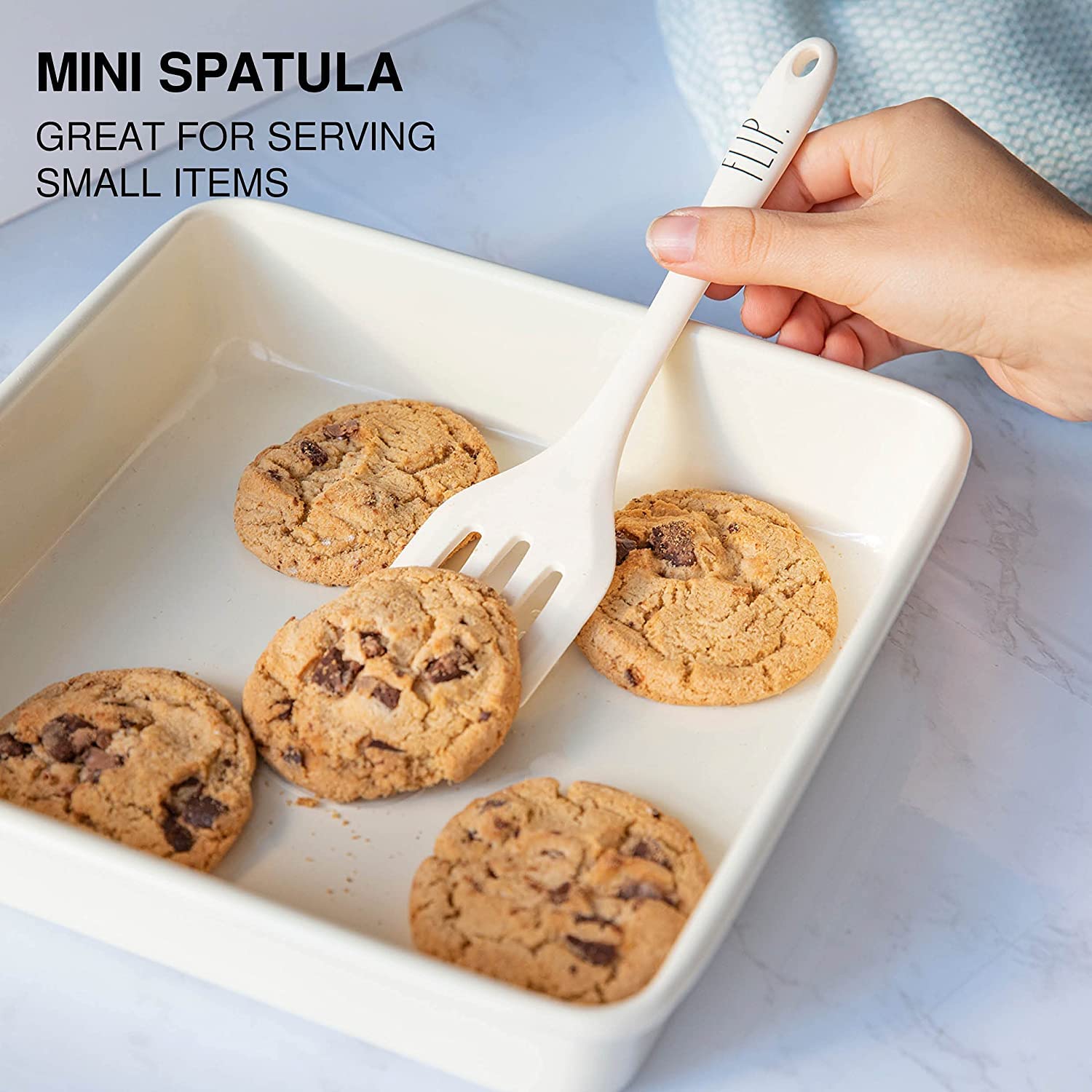 Foto 7 pulgar | Set De Utensilios De Cocina Cook With Color, 8 Piezas, De Silicona, Tamaño Mini - Venta Internacional.