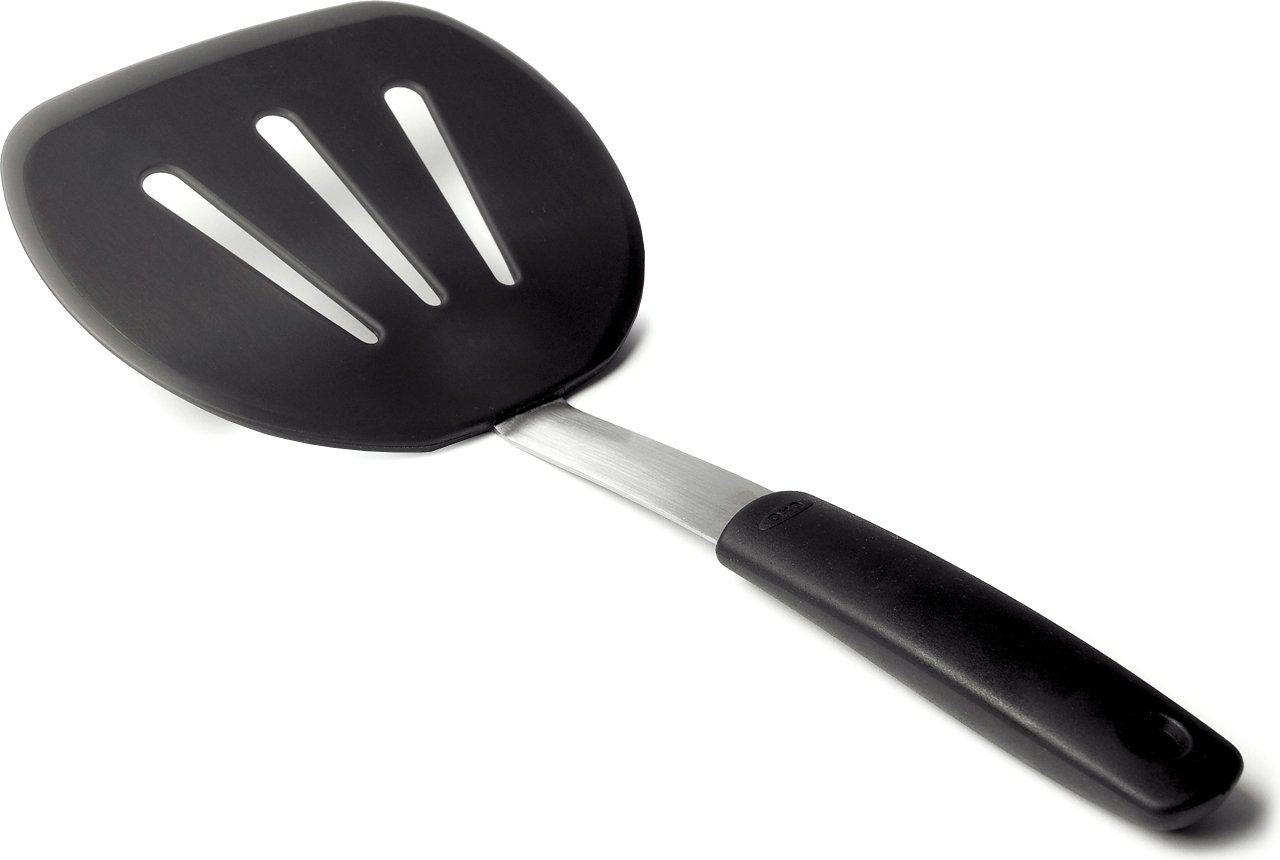 Foto 2 pulgar | Pancake Turner Oxo Good Grips, Silicona Flexible, Negra - Venta Internacional.