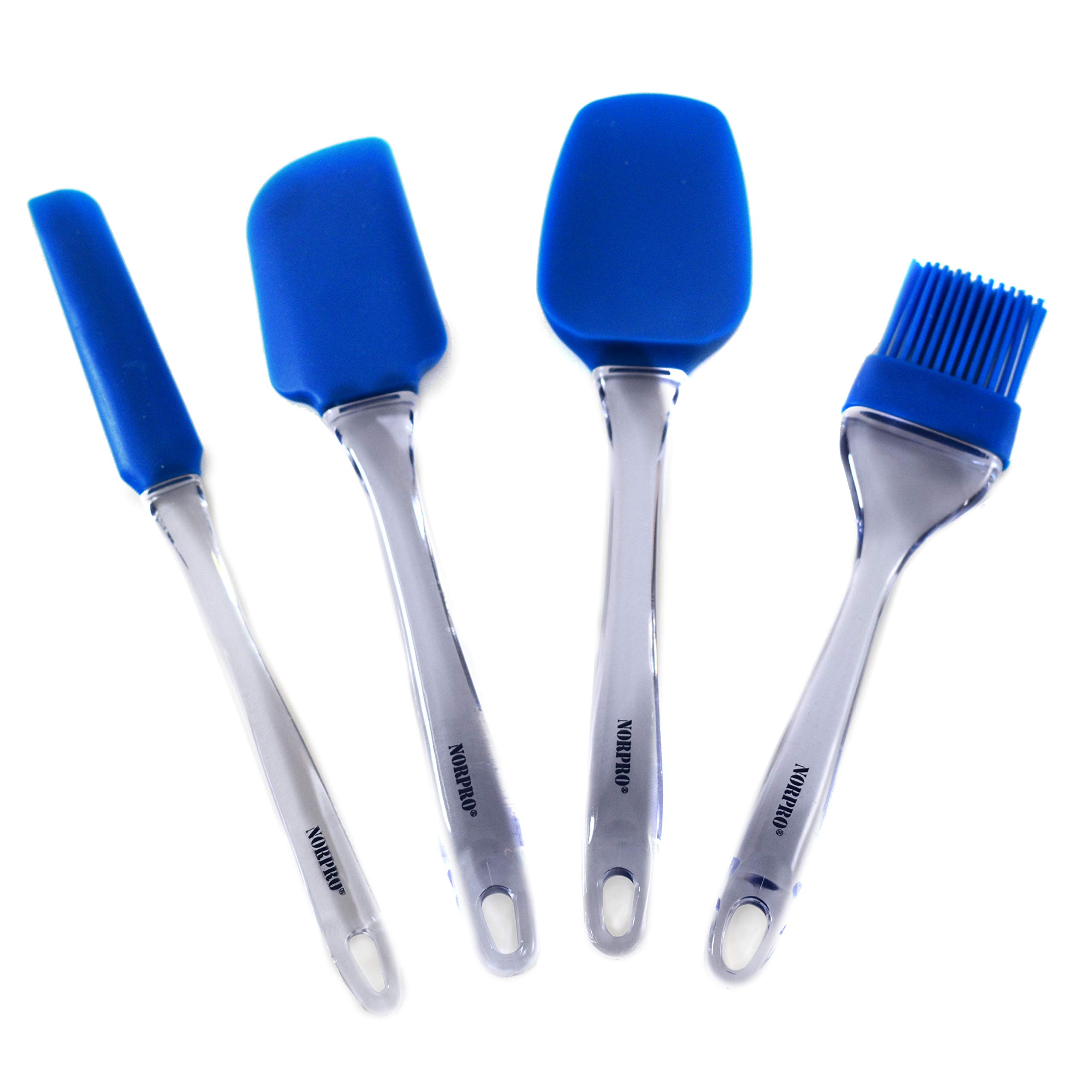 Foto 4 | Tarro De Silicona/espátula Para Glaseado Norpro Blue 26,5 Cm - Venta Internacional.