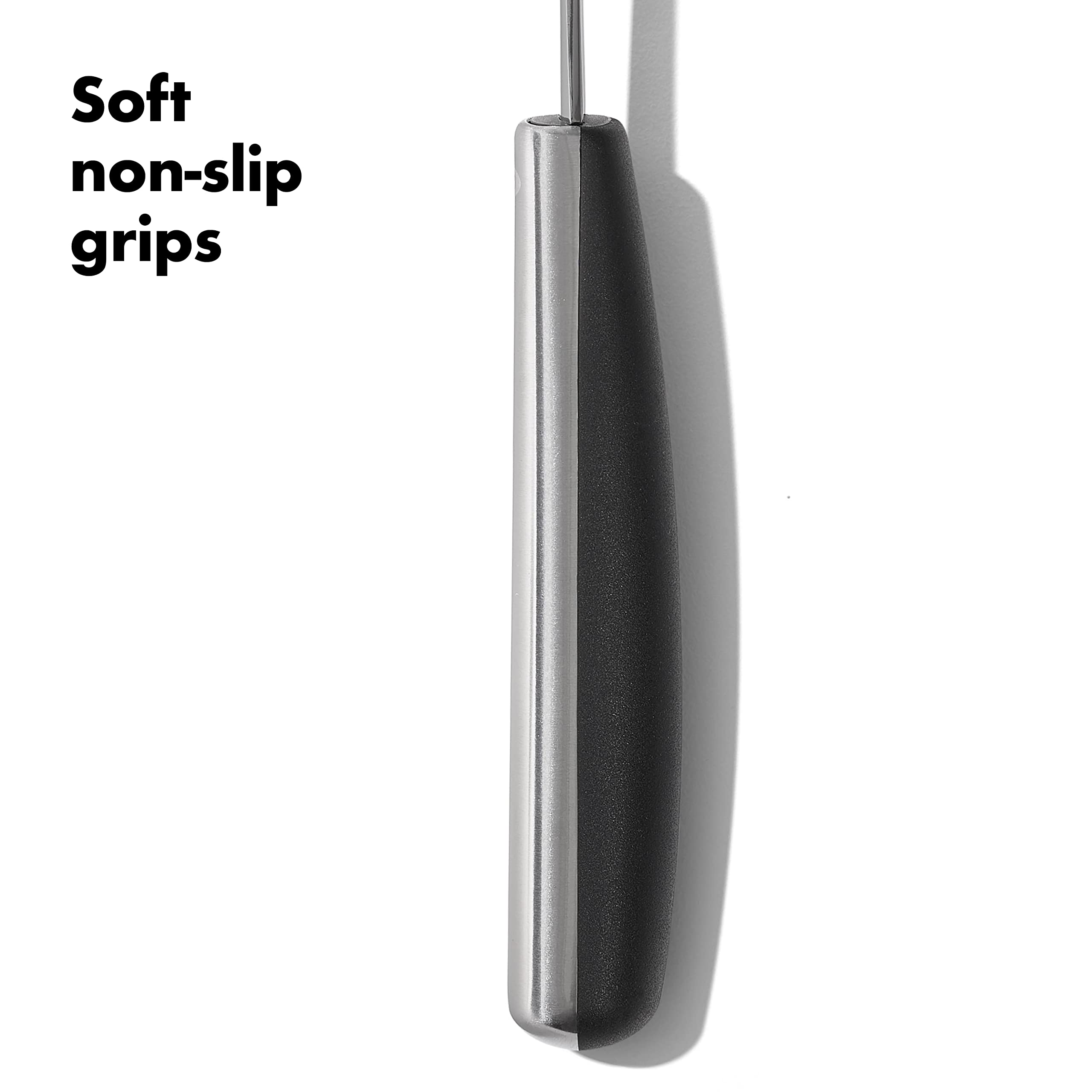 Foto 5 | Juego De Utensilios Oxo Steel De 15 Piezas De Acero Inoxidable Con Soporte - Venta Internacional.