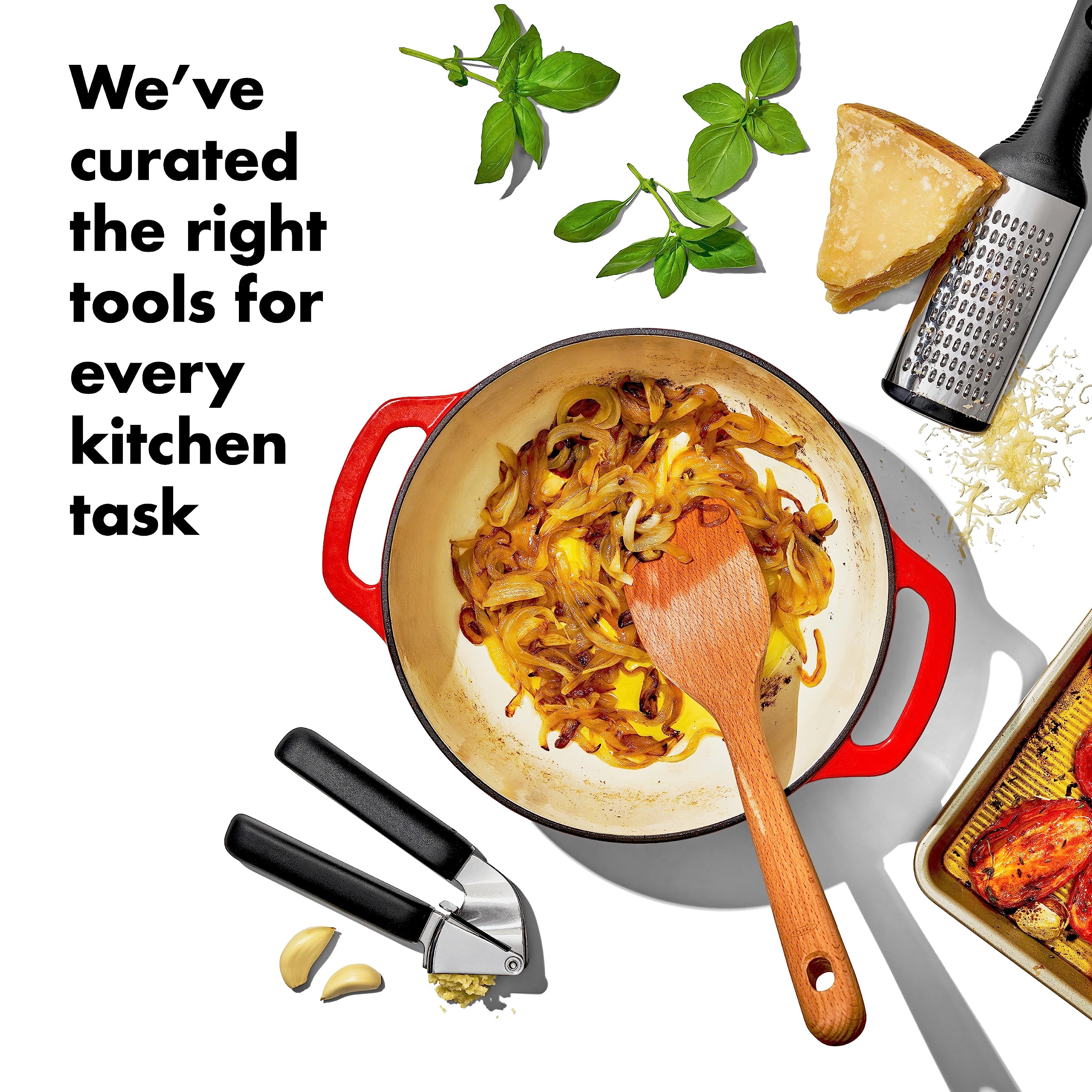 Foto 7 pulgar | Juego De Utensilios De Cocina Oxo Good Grips Everyday, 20 Piezas, Color Plateado - Venta Internacional.