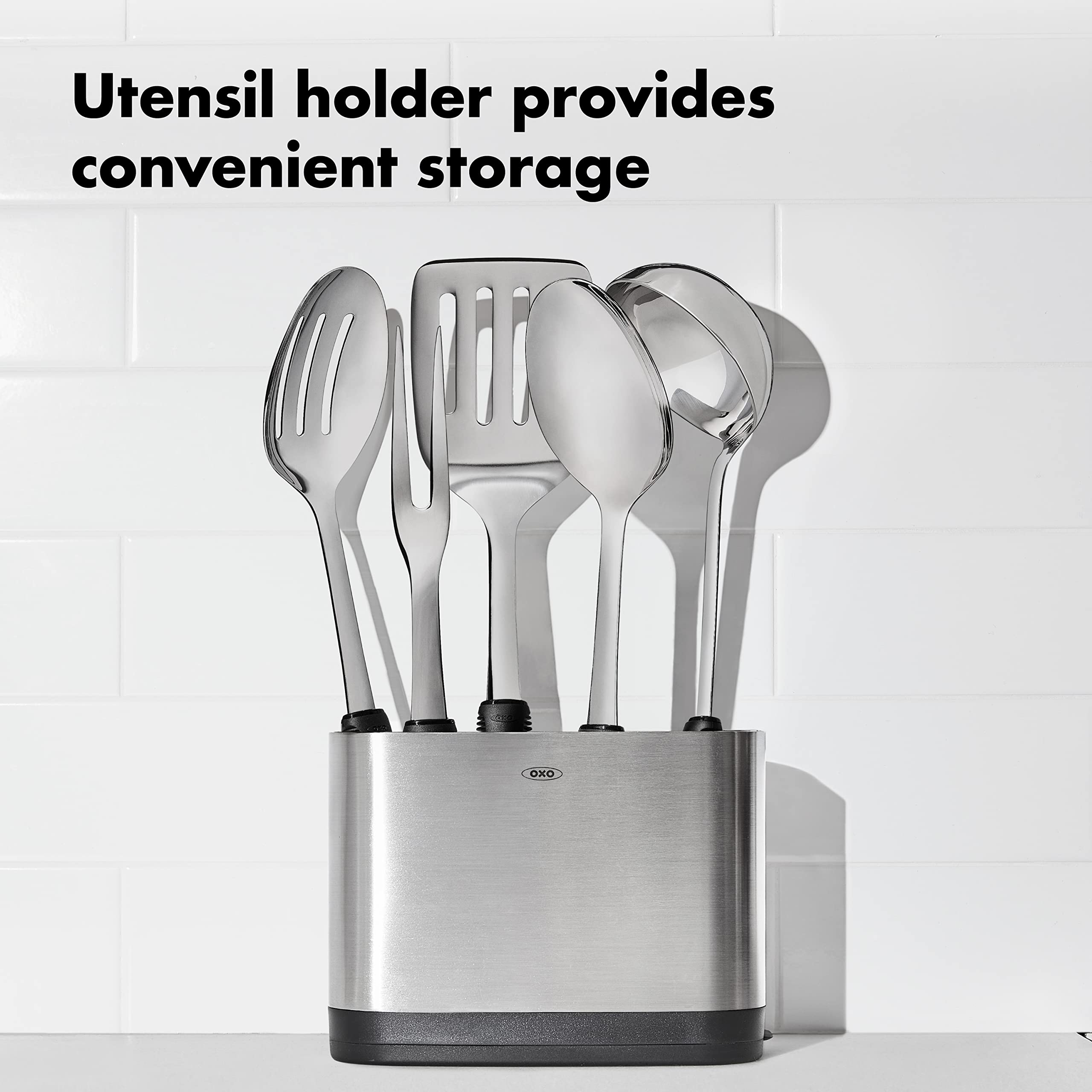 Foto 6 pulgar | Juego De Utensilios De Cocina Oxo Good Grips De Acero Inoxidable, 6 Piezas Prep & Serve - Venta Internacional.