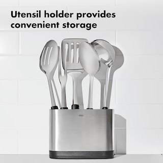 Foto 5 | Juego De Utensilios De Cocina Oxo Good Grips De Acero Inoxidable, 6 Piezas Prep & Serve - Venta Internacional.