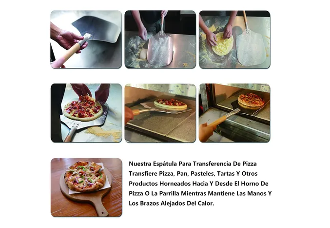 Foto 5 pulgar | Xtellar Pala Para Pizza Premium Con Mango Largo Desmontable