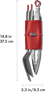 Foto 6 | Juego De Utensilios De Camping Oxo Outdoor De 4 Piezas Con Soporte De Silicona - Venta Internacional.