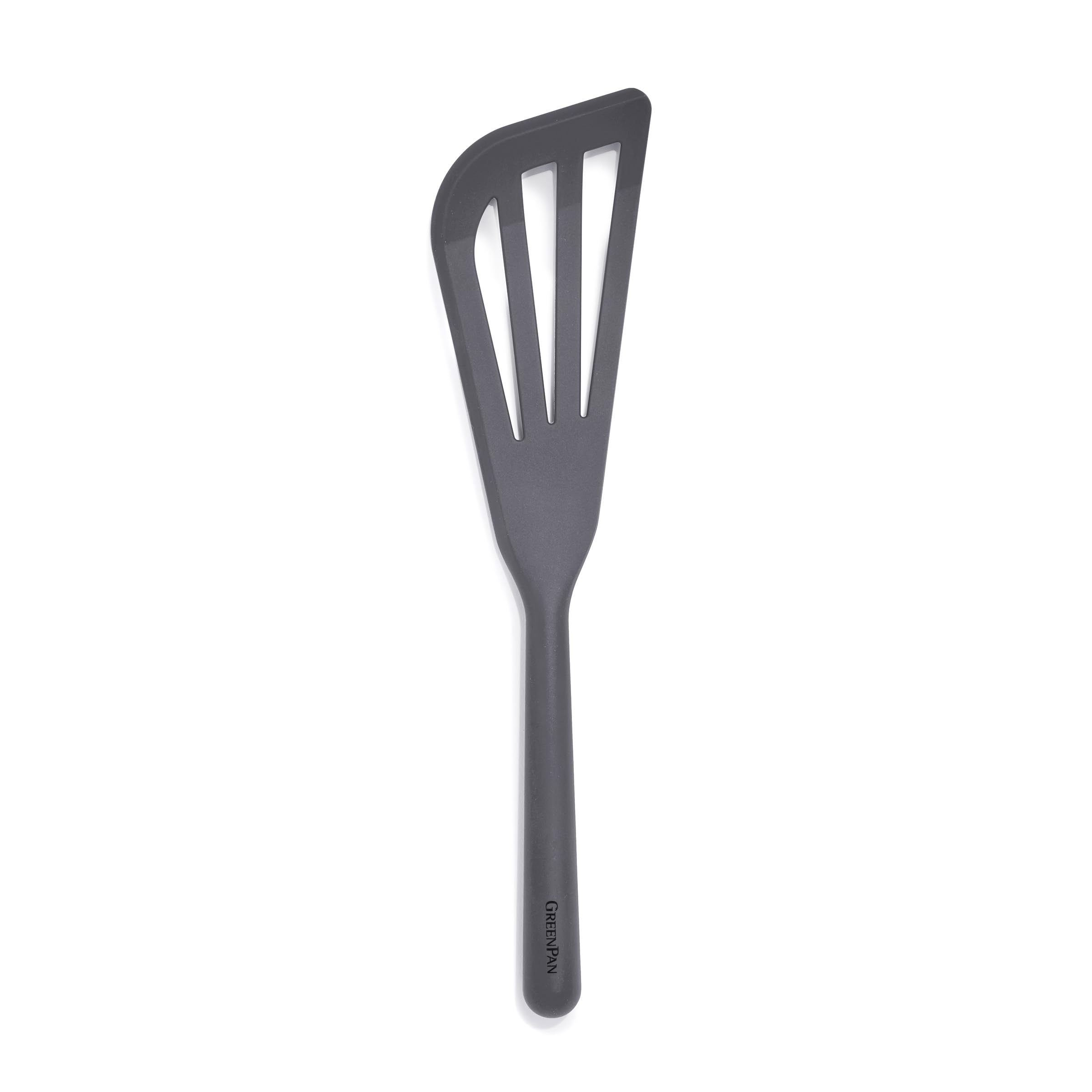 Espátula Fish Turner Greenpan De Silicona Resistente Al Calor, Color Gris - Venta Internacional.