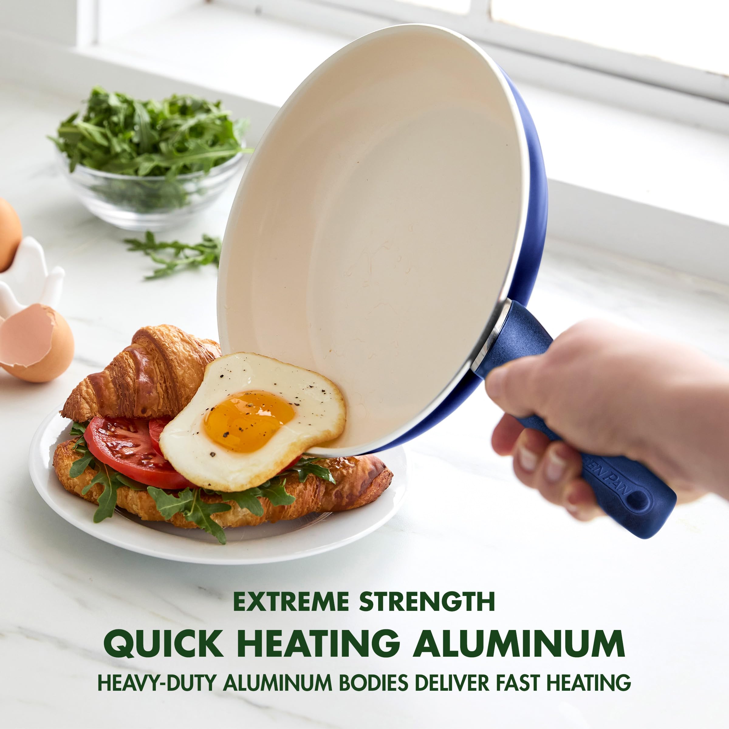 Foto 3 pulgar | Juego De Sartenes Greenpan Rio Healthy Ceramic, 20 Cm - Venta Internacional.