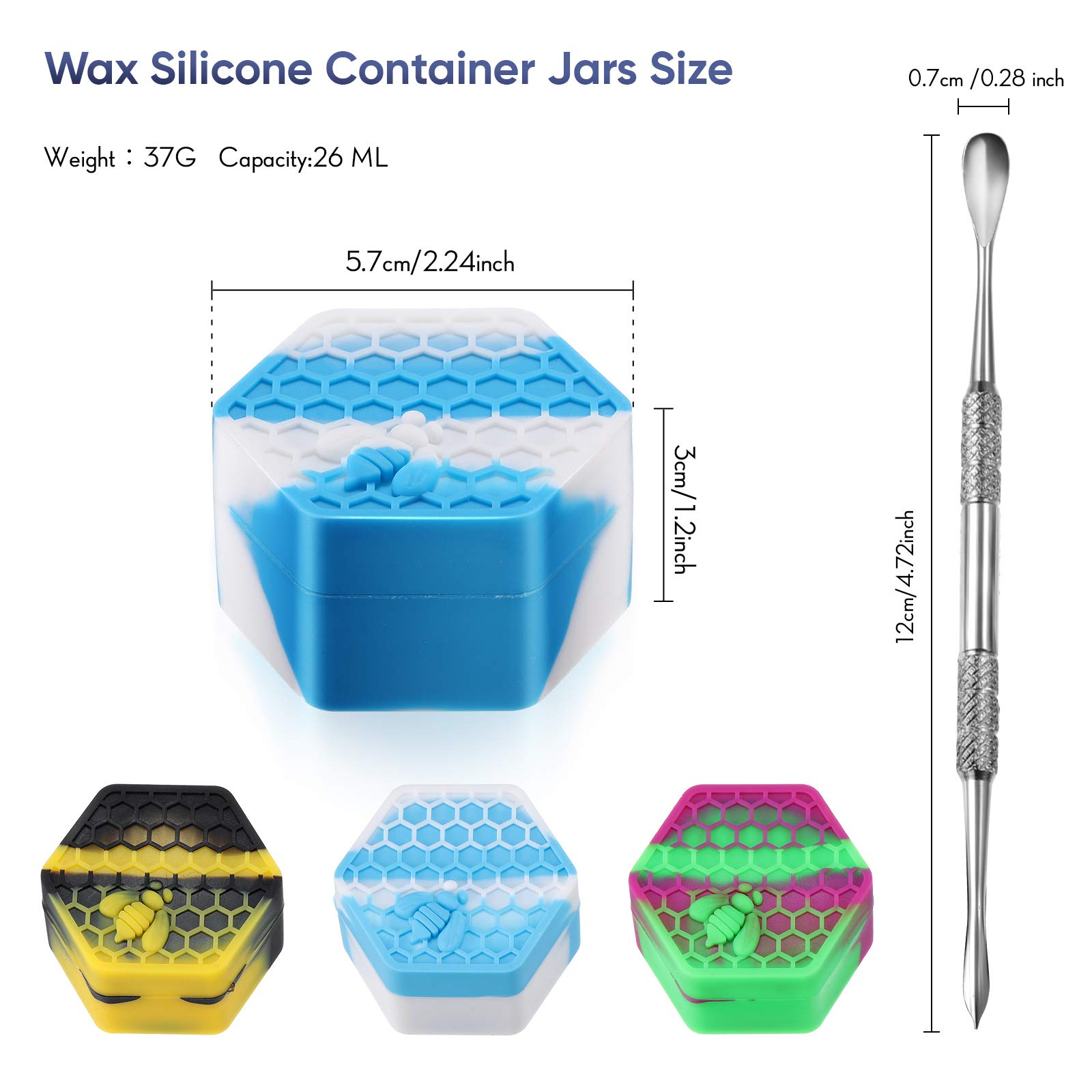 Foto 3 pulgar | Frasco De Cera Y Silicona Patelai, 5 Unidades, 26 Ml, Con Herramientas - Venta Internacional.