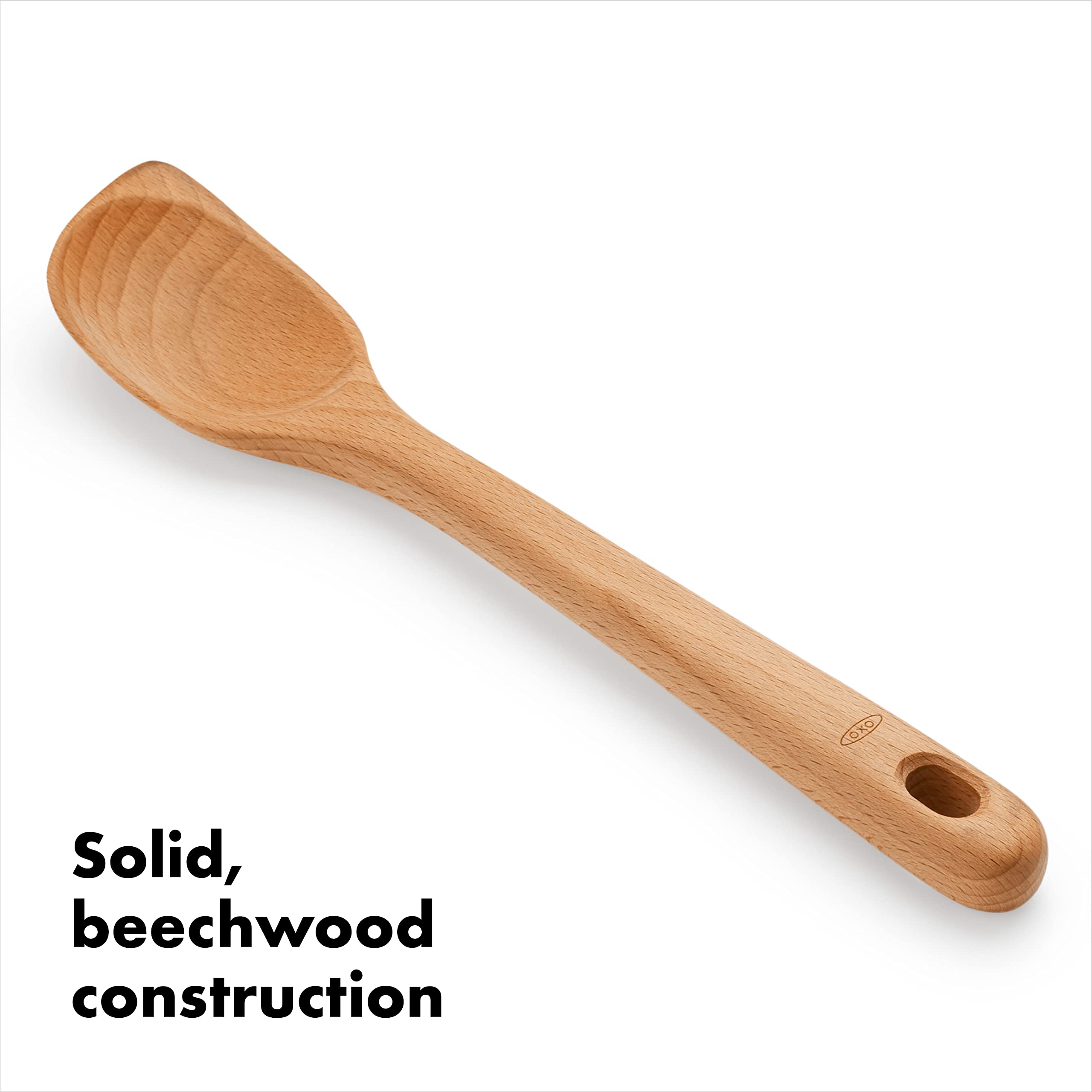 Foto 4 pulgar | Cuchara De Esquina De Madera Oxo Good Grips, Juego De 1, Color Marrón - Venta Internacional.