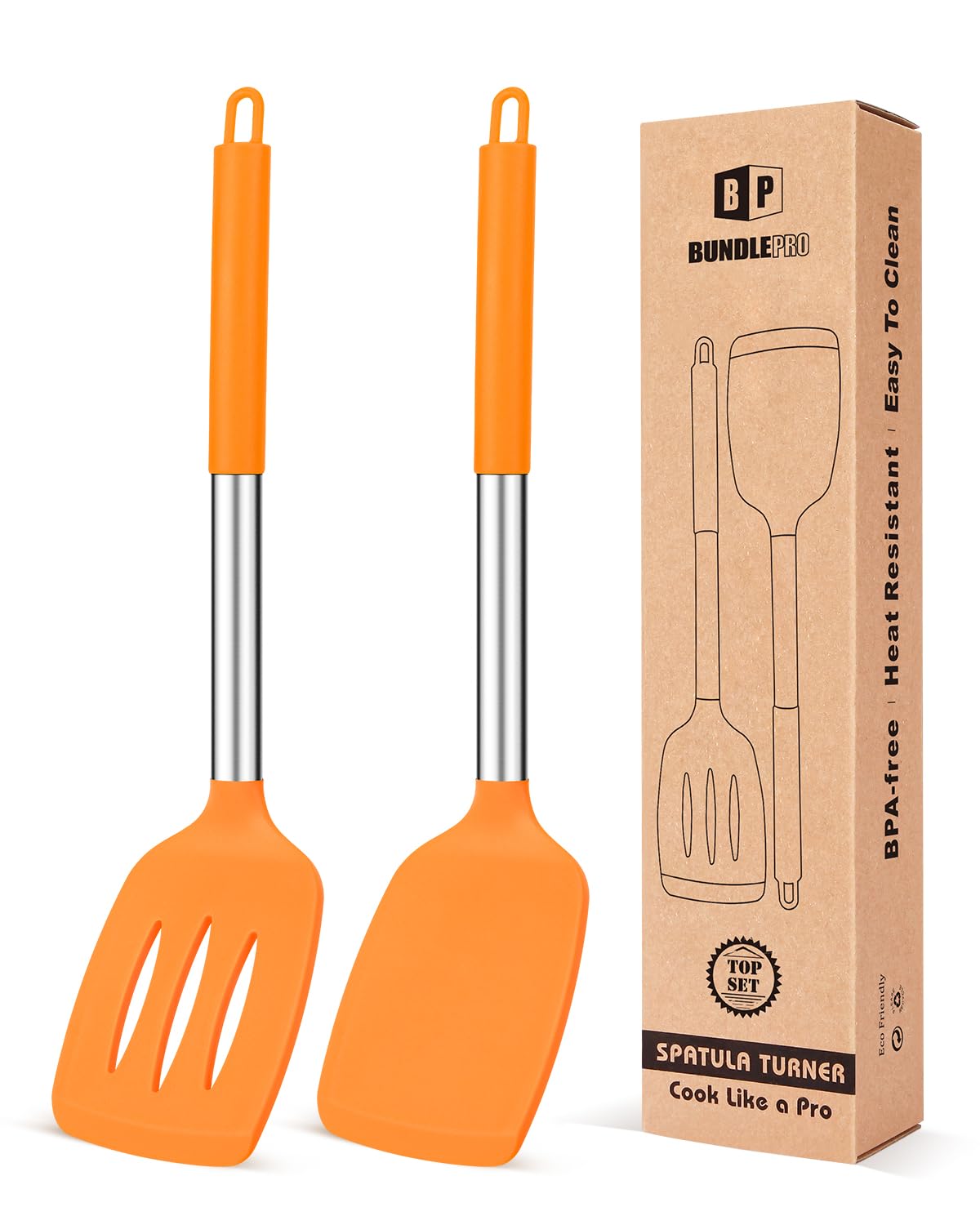 Foto 1 | Tornillo Sólido De Silicona, Paquete De 2 Unidades, Muy Resistentes Al Calor, Color Naranja - Venta Internacional.