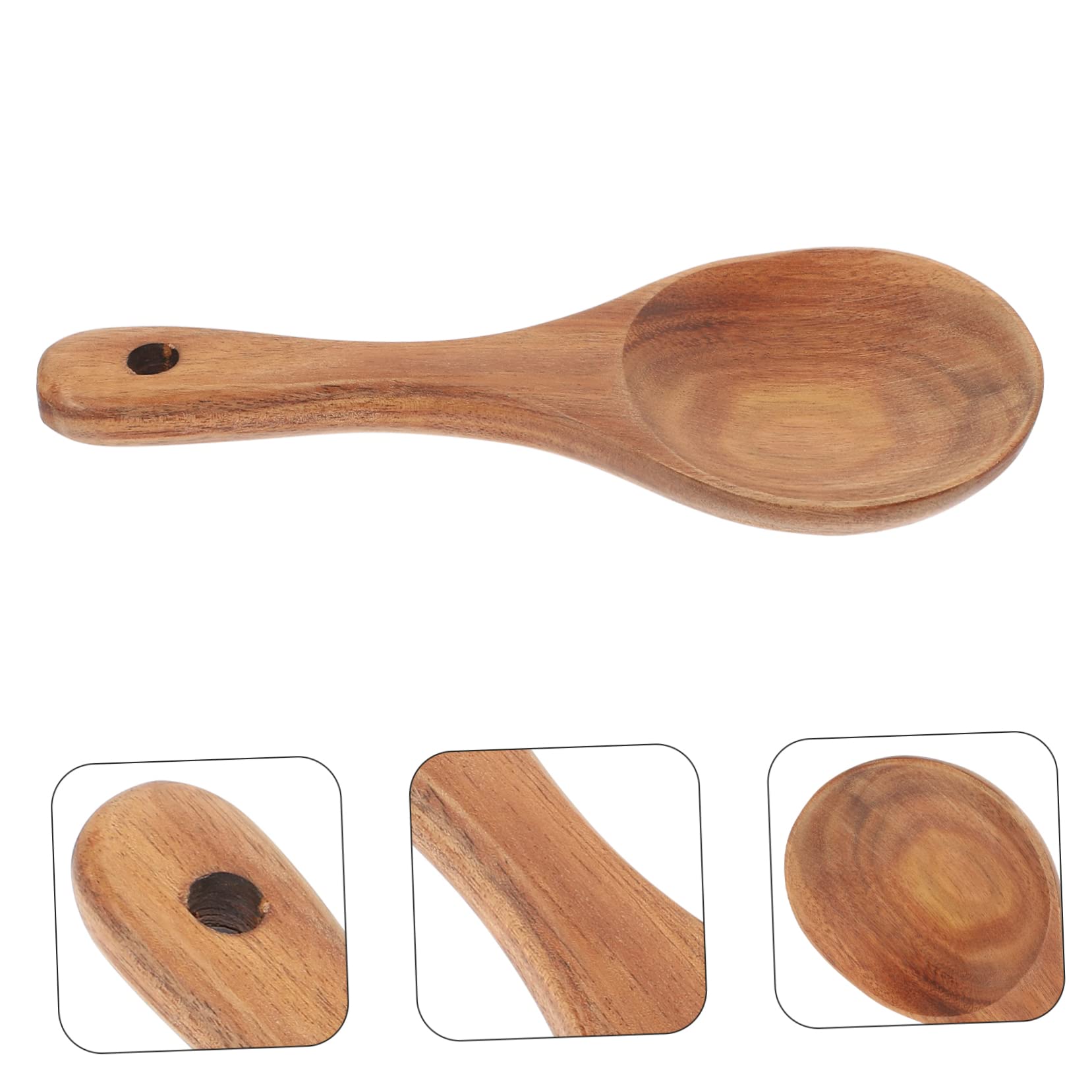 Foto 3 pulgar | Cuchara De Arroz De Madera, Espátula Antiadherente, Pala De Cocina Feltechelectr - Venta Internacional.