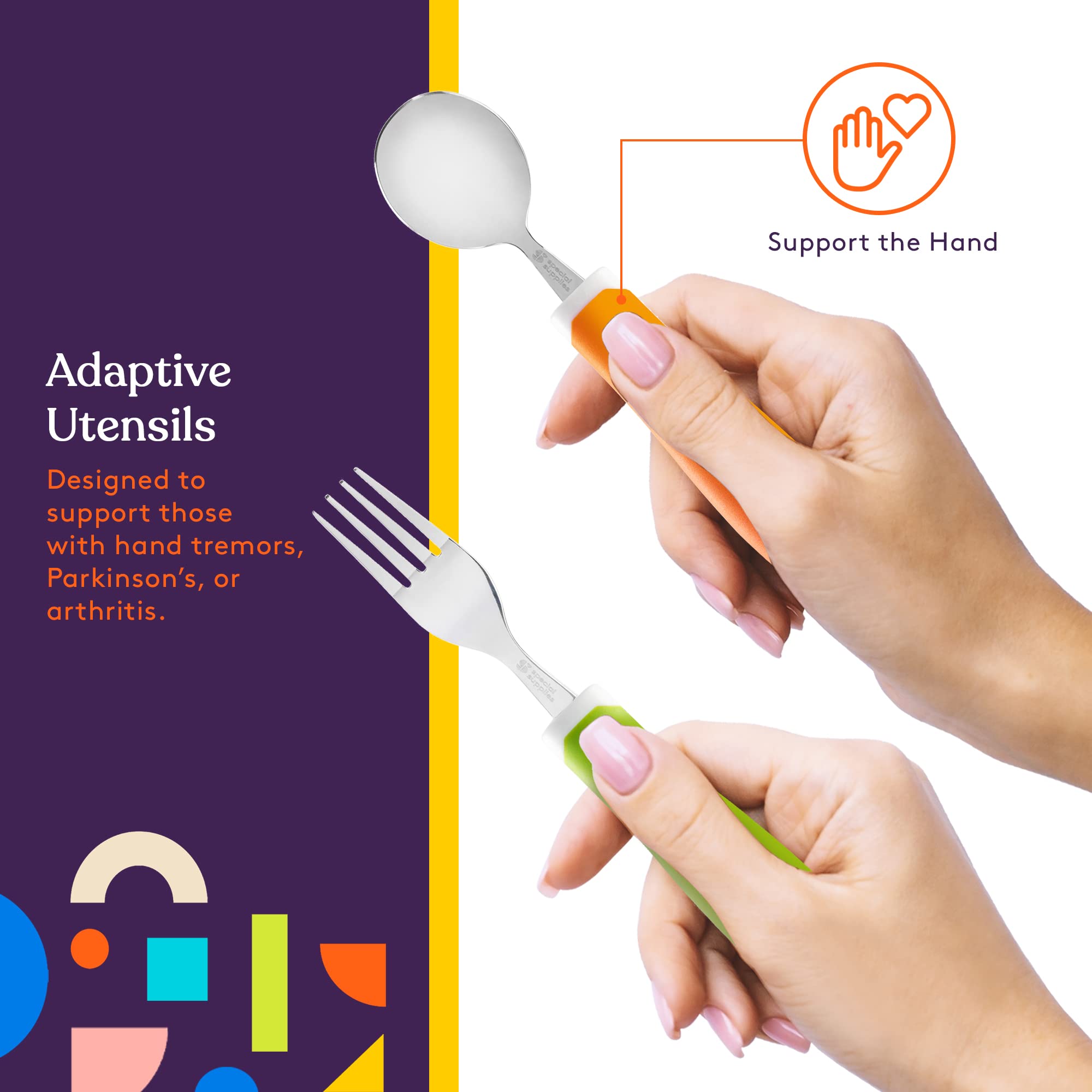 Foto 6 pulgar | Juego De Cocina De 5 Piezas Adaptive Utensilios Special Supplies - Venta Internacional.