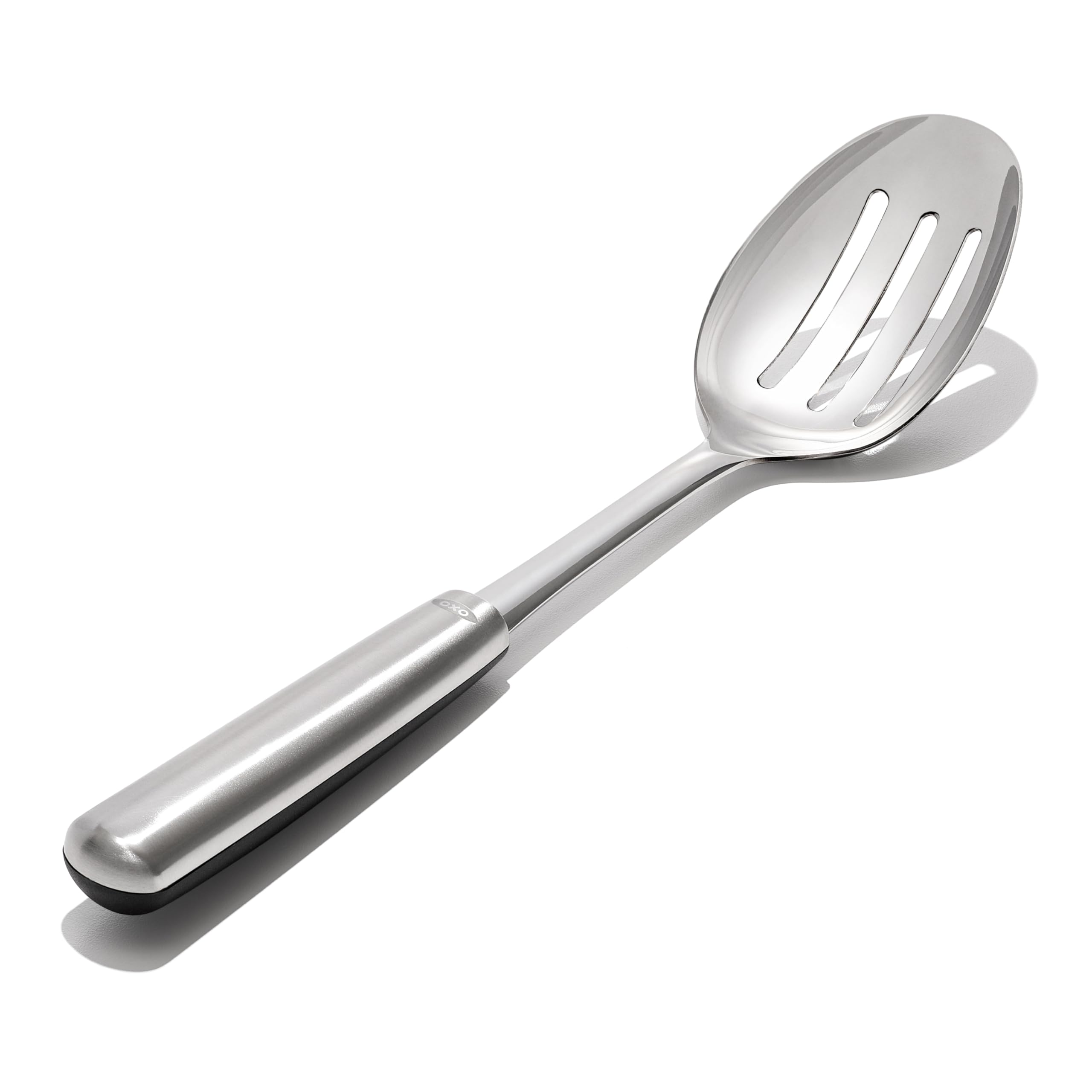 Foto 3 pulgar | Cuchara Para Cocinar Oxo Steel, Acero Inoxidable Ranurado - Venta Internacional.