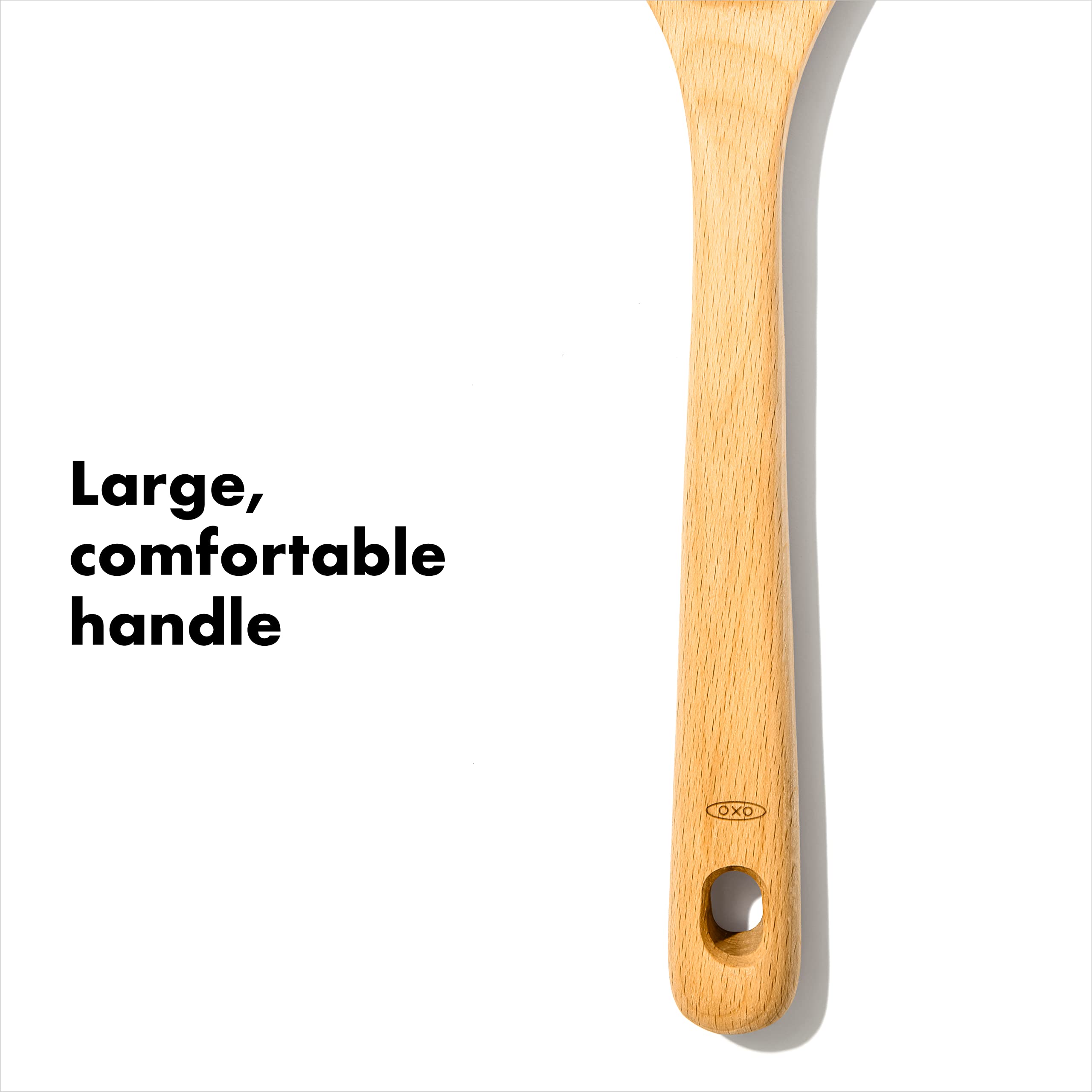 Foto 7 pulgar | Cuchara Ranurada Oxo Good Grips De Madera De Haya Grande - Venta Internacional.
