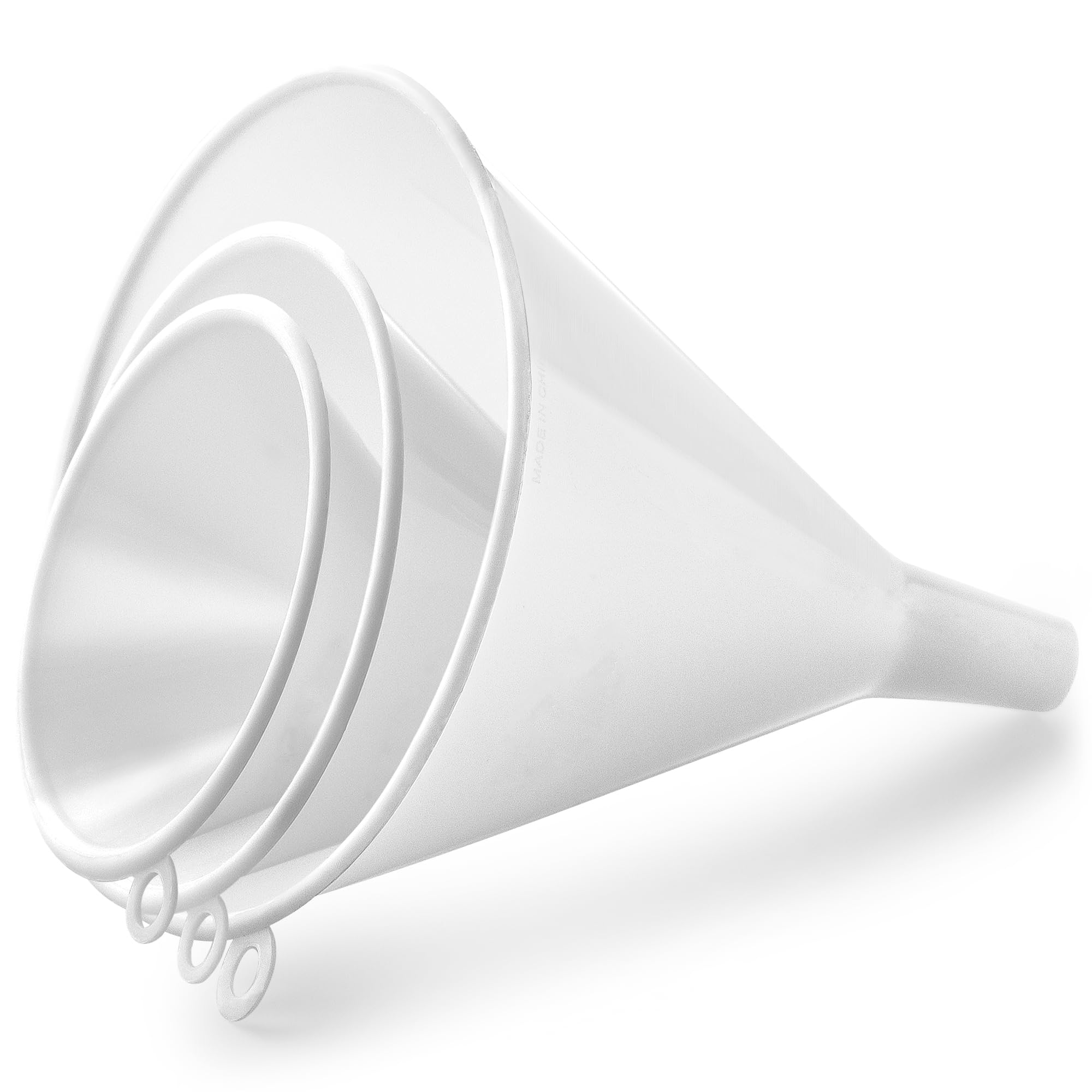 Set De Embudos Zulay Kitchen De Plástico Para Llenar Botellas, 3 Piezas - Venta Internacional.