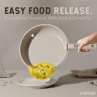 Foto 3 | Juego De Utensilios De Cocina Carote, 35 Piezas, Antiadherentes Y Juego De Cuchillos, Color Topo - Venta Internacional.