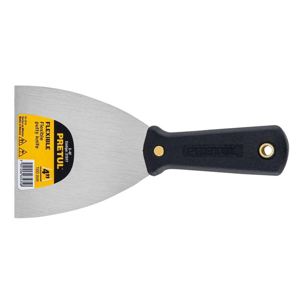 Espátula Flexible Con Mango De Plástico 4'' Pretul