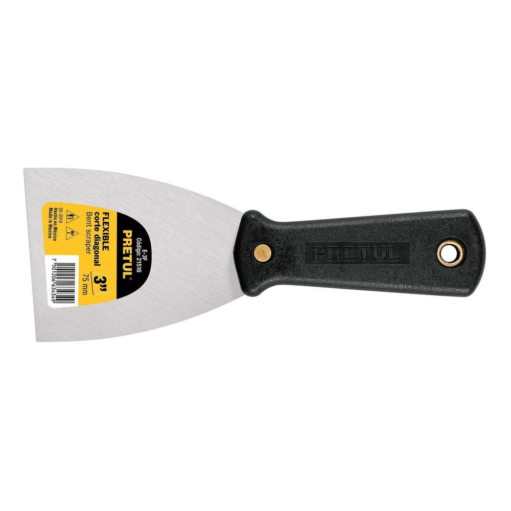 Foto 2 pulgar | Espátula Flexible Pretul E-3f Acero Alto Carbono 3''