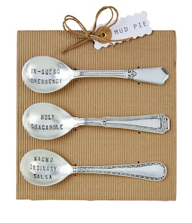 Foto 1 | Juego De Cucharas Para Salsa Tarta De Barro Metal Plateado 6 Cm De Largo - Venta Internacional.