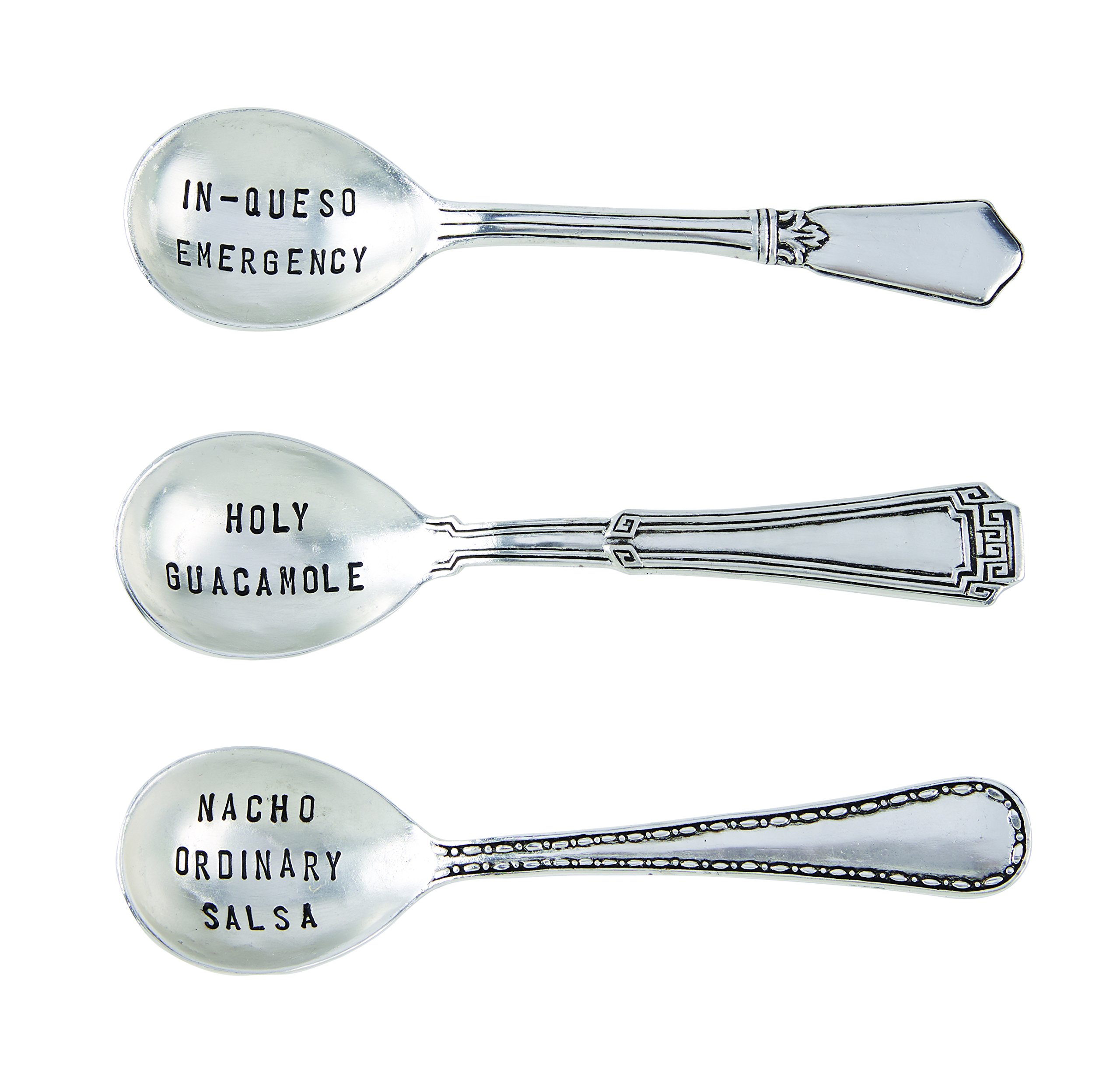 Foto 3 pulgar | Juego De Cucharas Para Salsa  Tarta De Barro  Metal Plateado  6 Cm De Largo - Venta Internacional.