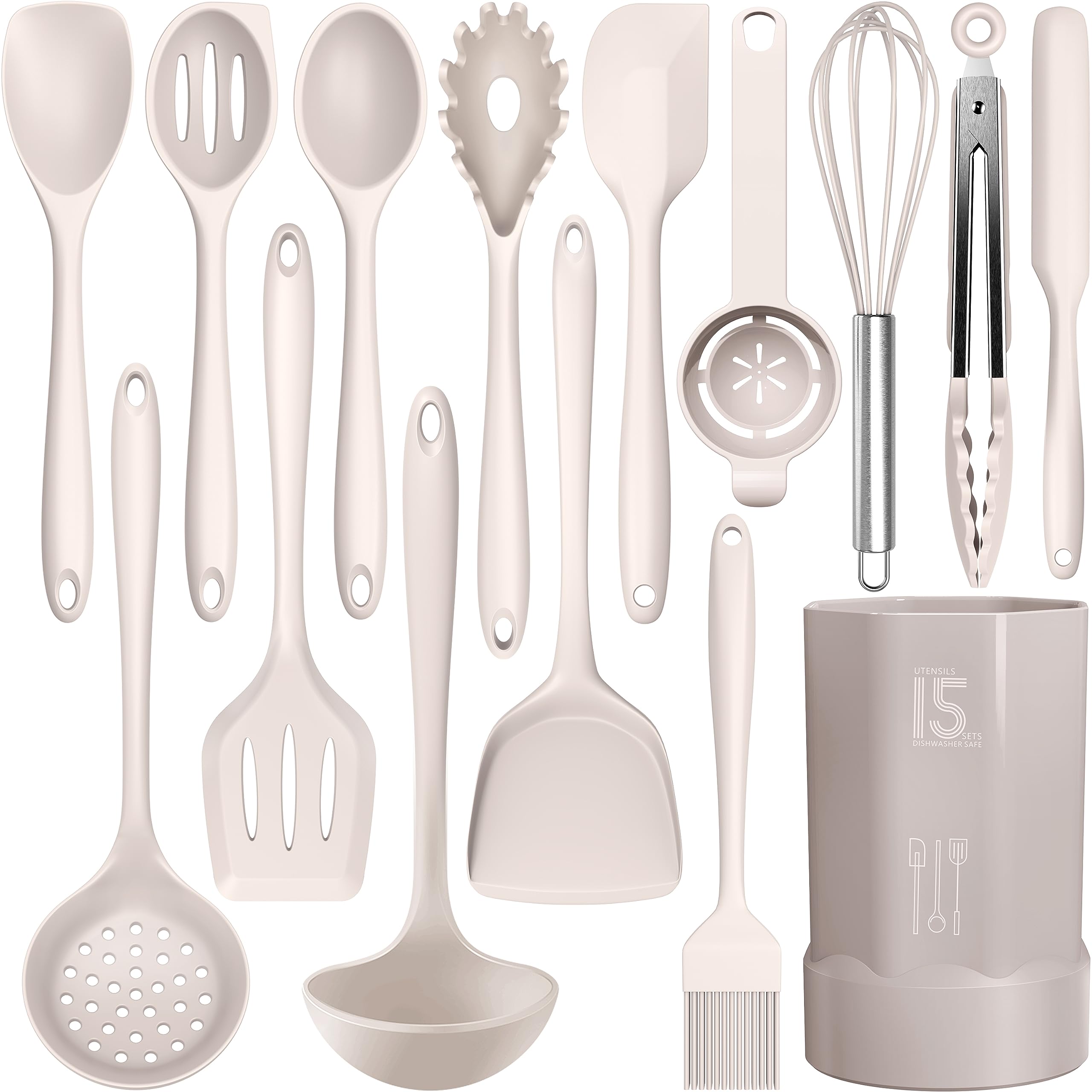 Juego De Utensilios De Cocina Aothod Silicone 446°f  Resistente Al Calor - Venta Internacional.