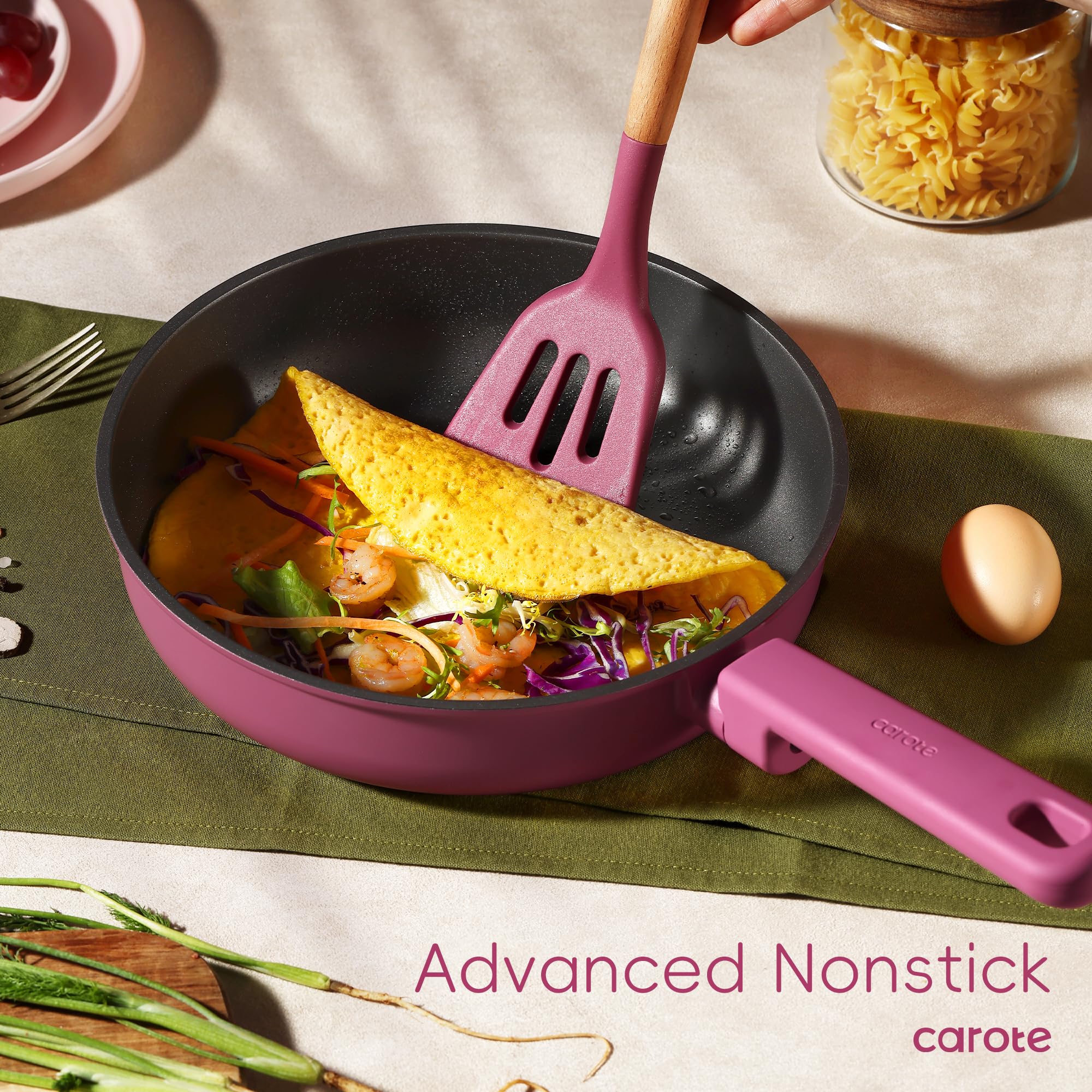 Foto 4 pulgar | Juego De Utensilios De Cocina Carote Antiadherentes De 15 Piezas Con Herramientas De Silicona - Venta Internacional.