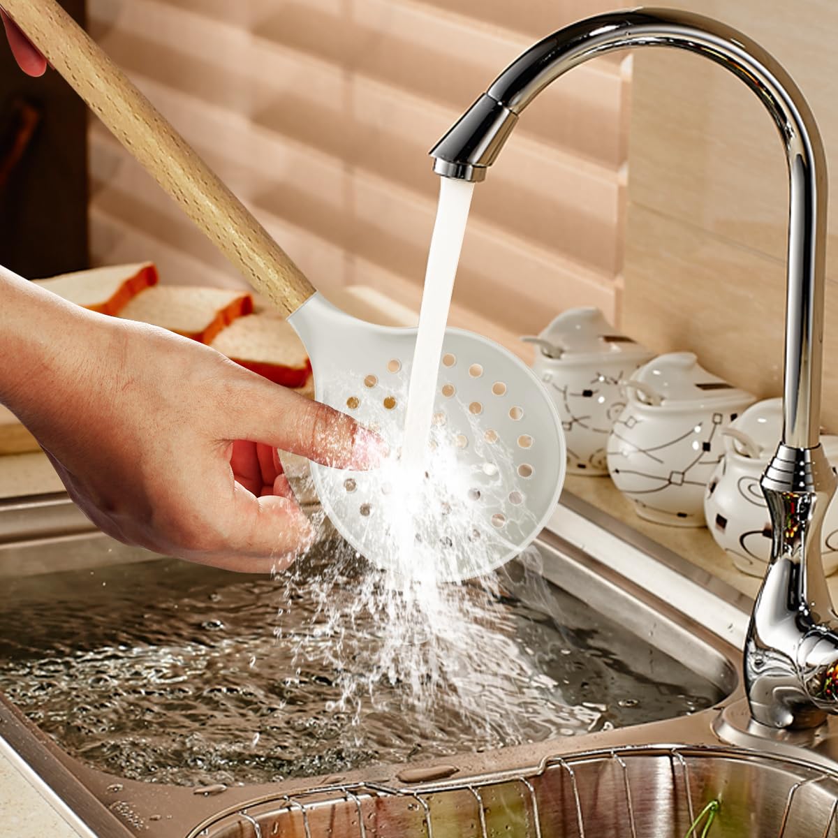Foto 7 | Juego De Utensilios De Cocina Oannao De Silicona  14 Piezas  Resistentes Al Calor - Venta Internacional.