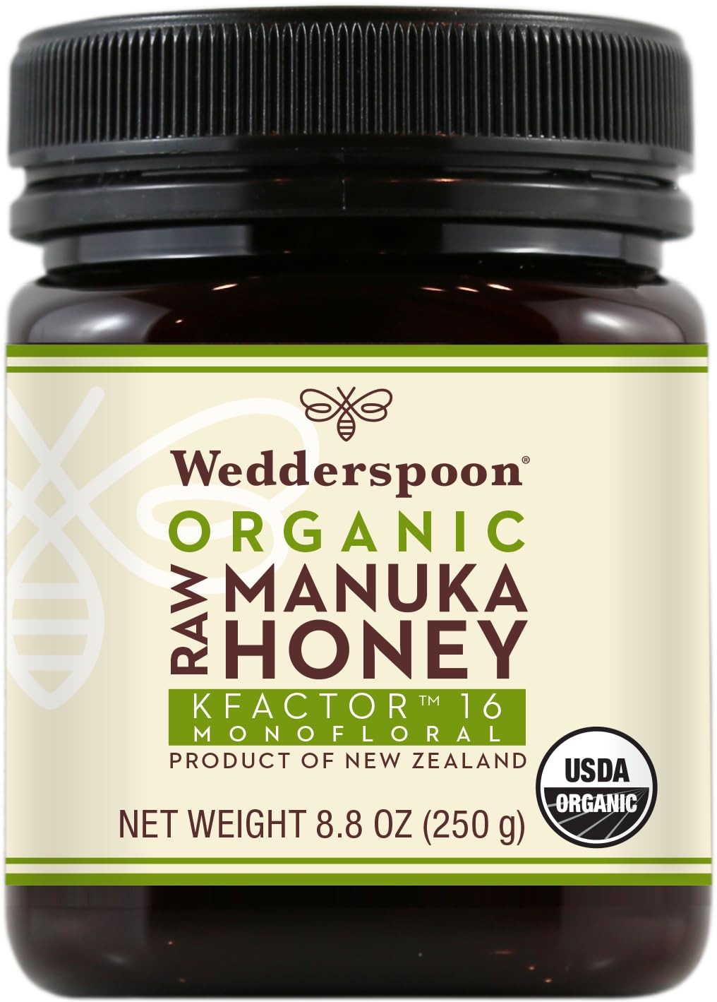 Foto 2 pulgar | Cuchara De Miel De Manuka  Kfactor 16+  260 Ml  Sin Procesar Y Orgánica - Venta Internacional.