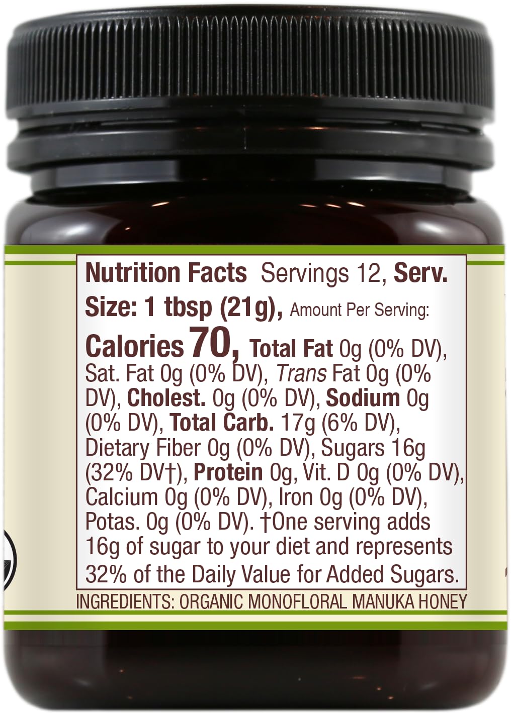 Foto 4 | Cuchara De Miel De Manuka  Kfactor 16+  260 Ml  Sin Procesar Y Orgánica - Venta Internacional.