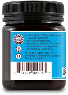 Foto 2 | Cuchara De Miel De Manuka Kfactor 12 260 Ml Cruda Sin Pasteurizar - Venta Internacional.