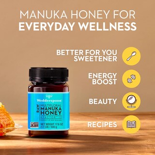 Foto 4 | Cuchara De Miel De Manuka Kfactor 12 260 Ml Cruda Sin Pasteurizar - Venta Internacional.