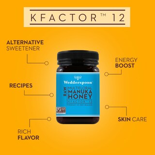 Foto 5 | Cuchara De Miel De Manuka Kfactor 12 260 Ml Cruda Sin Pasteurizar - Venta Internacional.