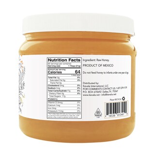 Foto 2 | Edulcorante Líquido Honey Kevala Sin Filtrar 1 36 Kg Sin Gluten - Venta Internacional.