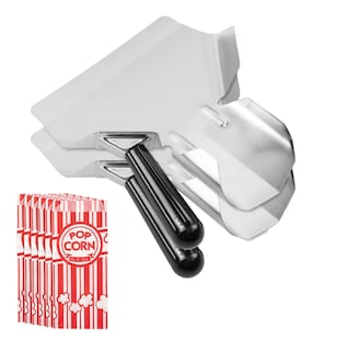 Foto 1 | Cuchara Lab.g De Acero Inoxidable Para Patatas Fritas Y Palomitas Plata Negro