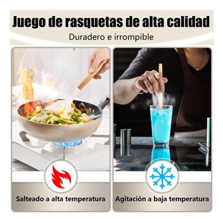 Foto 3 | Silicona Utensilios De Cocina Espatulas Reposteria Eo Safe Imports Esi-20652 Blanco