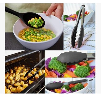 Foto 4 | Utensilios Silicona De Cocina Espatulas Brochas Teker 12 Set
