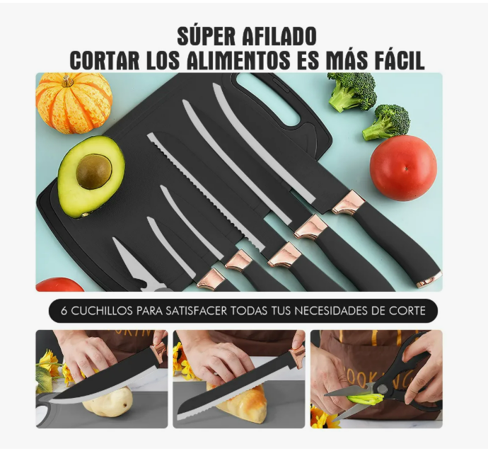 Foto 4 | Utenciliosn De Cocina Silicona Espatulas Y Cuchillos 26 Set