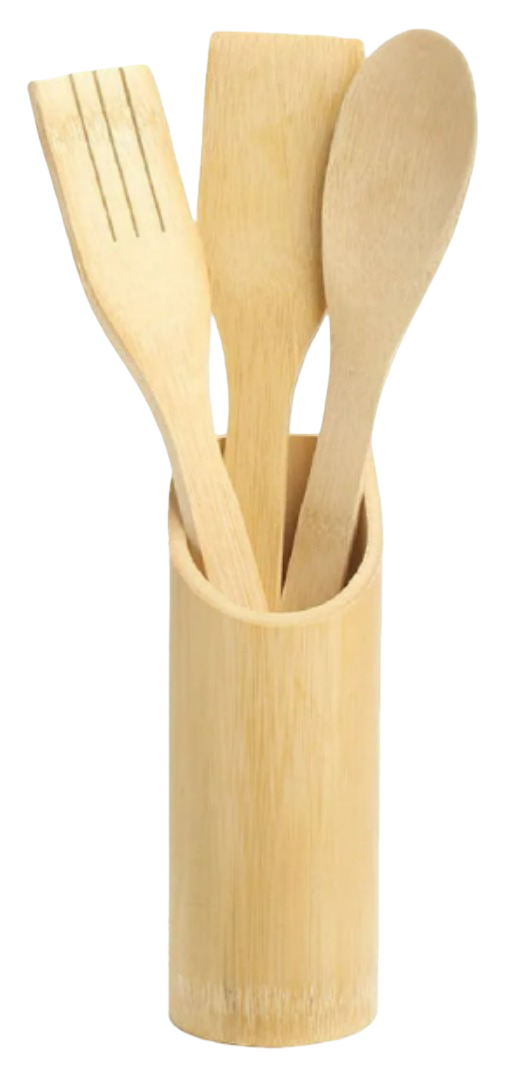 Foto 2 pulgar | Kit Xtellar De Utensilios De Cocina Premium En Bambú Con Organizador