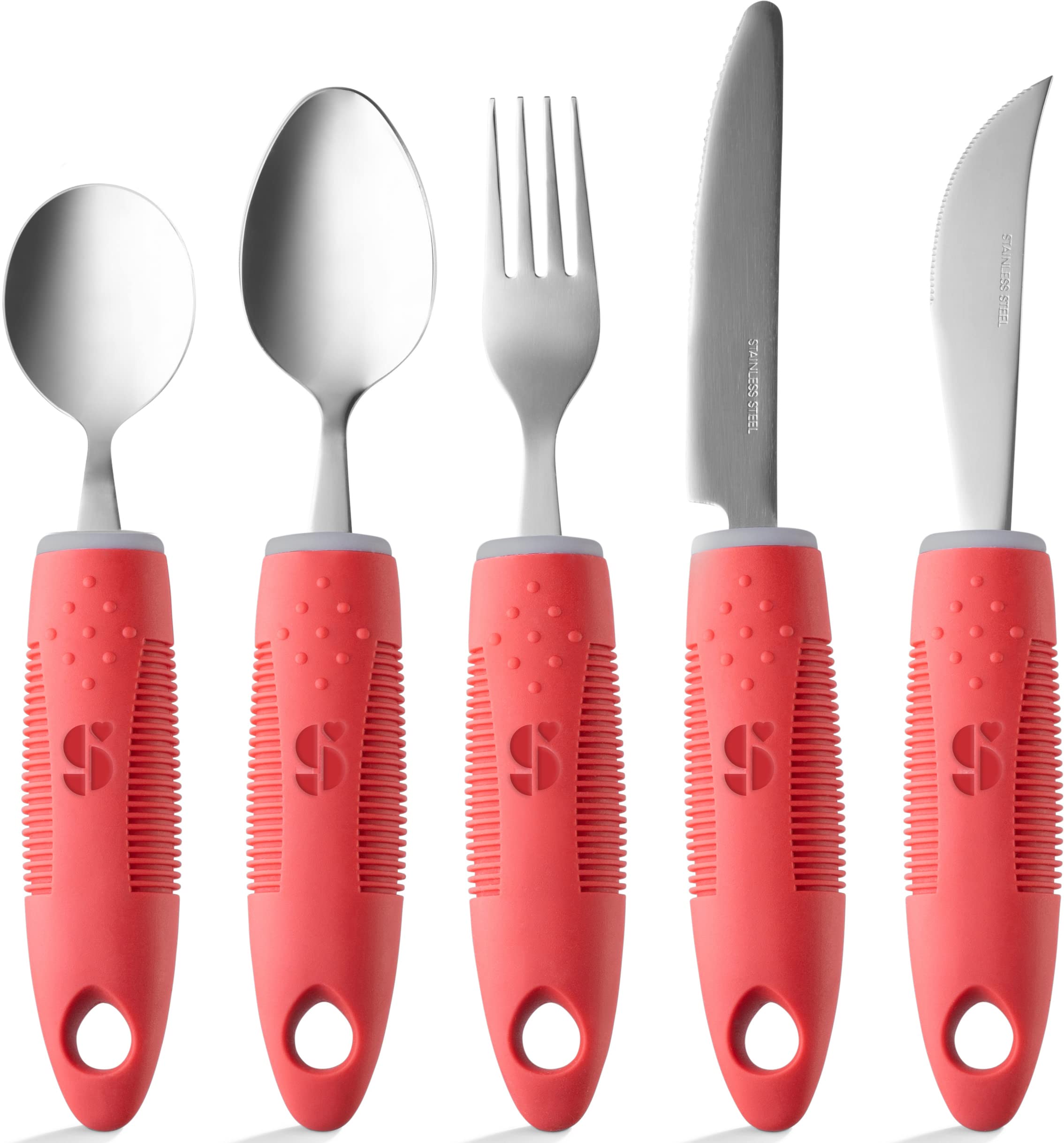Foto 2 pulgar | Juego De Cocina Adaptive Utensilios Special Supplies De 5 Piezas  Color Rojo - Venta Internacional.